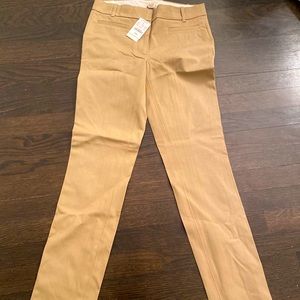 J Crew tan work pant